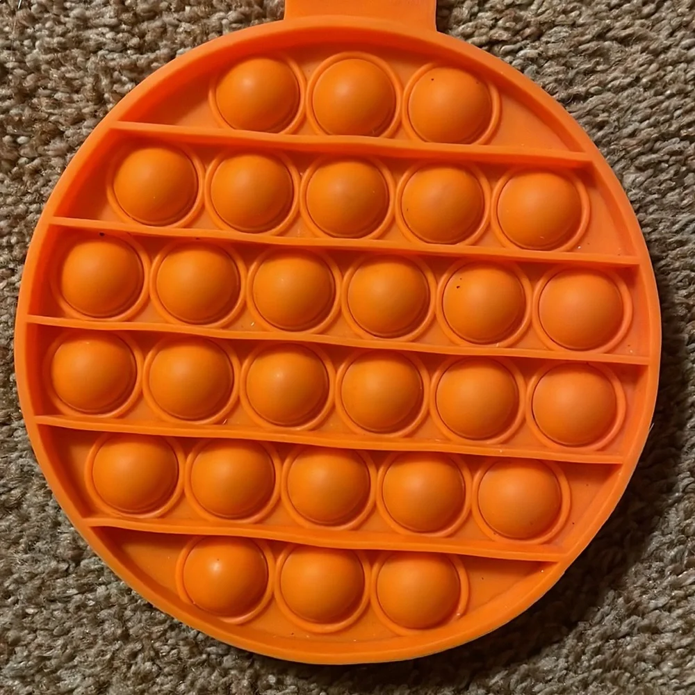 Round Orange ornament fidget